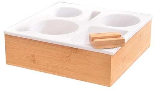 Vassoio da pranzo per divano, portabicchieri rimovibile – organizer da divano – vassoio snack per divano, comodo vassoio per snack in legno per mangiare sul divano, sulla scrivania, sul letto,