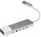 YCHUCH Carte son externe USB avec son numérique SPDIF pour systèmes de son surround 5.1 et 7.1, aluminium