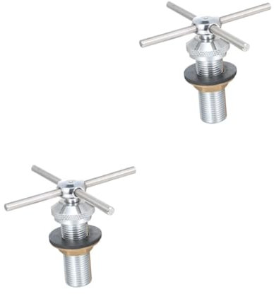 BESTOYARD 2pcs Cup Rinser Nozzle for Auto Cup Washer Bar Stainless Steel Easy Installation