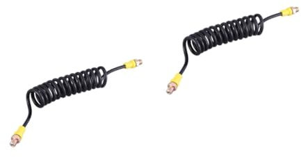 NUOBESTY 2 Stück Air Inflator Gewinde Verbinder Luft hoch Pumpe für Schlauchboote Pumpenadapter Pumpenschraubrohr Aufblasadapter