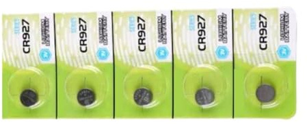Lot de 10/5 piles bouton au lithium CR927 3 V pour télécommandes de jouets électroniques et petits gadgets