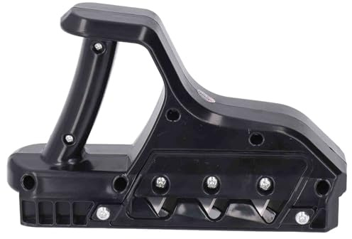Alomejor Bordeadora de Placas de Yeso, Cepilladora Manual para Carpintería con ángulo Biselado de 60 Grados, Cuchillas de Acero con Alto Contenido de Carbono, Molduras de Paneles de Yeso y Plástico,