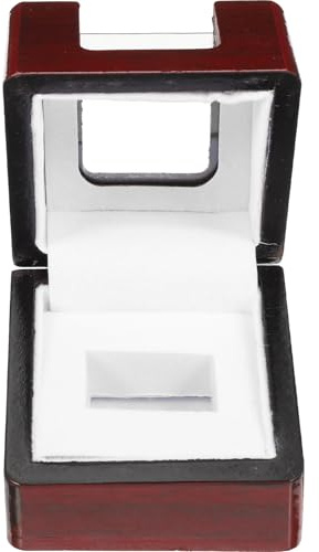 NIYANGLE Portagioie Portatile Trasparente l Forma Cuscino Protettivo Scatola Porta-Anelli e Braccialetti per Uso Domestico e da Viaggio Custodia Elegante per Gioielli e Accessori