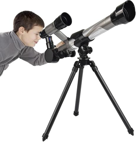 Télescope astronomique - ABS 43 x 31 x 41 cm | pour, télescope astronomique paysager avec trépied, expérience Scientifique, Jouet éducatif, 20-40X, Ouverture 50 mm | Cadeau pour