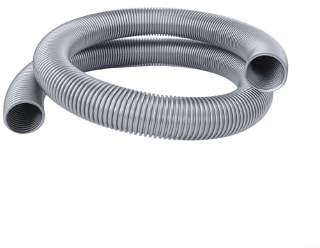 Flexible Vacuum Cleaner Hose with 50mm Inner Diameter and Threaded Design Suitable for Multiple Cleaning Tasks and Environment Adaptability (4m)