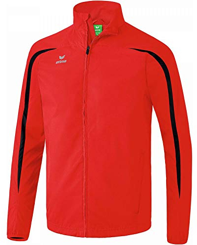 Erima Herren Leichtathletik Laufjacke (8060704), rot/schwarz, M