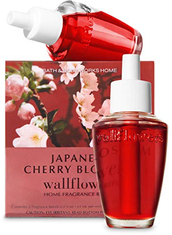 Bath and Body Works Wallflowers Refill Bulbs 2 Pack Japanese Cherry Blossom