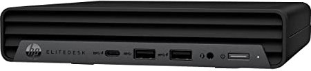 HP EliteDesk 800 G6 Ordinateur de bureau - Intel Core i7 10e génération i7-10700 Octa-core (8 Core) 2,90 GHz - 16 Go de RAM DDR4 SDRAM - 512 Go NVMe M.2 PCI Express SSD - Mini - Noir