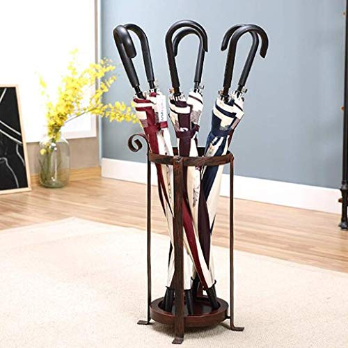 SENNIAN Umbrella Stand,Office Umbrella Storage Bin，Home Office Hotel Home Umbrella Storage Umbrella Barrel Umbrella Tube,Brass