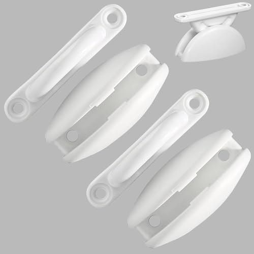 2 pièces Arrêt de Porte de Caravane,Retenue Porte pour Caravanes,Camping Cars(Accessoires 8 Vis)