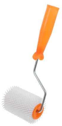 Homoyoyo Selbstnivellierende Entschäumer-rollbürste Für Zementböden Nagelroller-handwerkzeug Zum Entschäumen Stachelroller Für Farbroller Und Werkzeuge Zum Entfernen Von Luftblasen