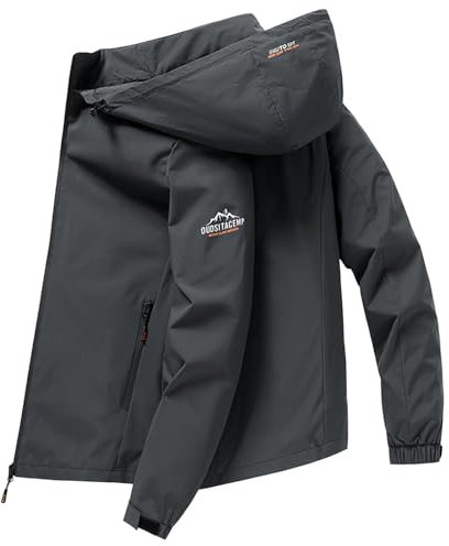 Winterjacke Herren Bequem Kapuzenjacke Herren Soft üBergangsjacke Herren Warm Daunenjacke Herren Comfort Softshelljacke FüR Herren Freizeit Bomberjacke Herren Casual Wintermantel Herren, M-5XL