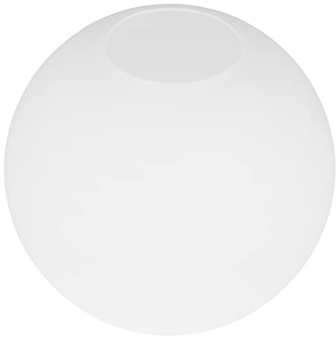 MOBUTOFU Milchglas Pendelleuchten Lampenschirm 18CM Rundes Kugel Lampenglas Ersatz Lampenschirm Für Moderne Leuchten Geeignet Für Kücheninseln Und Essbereiche Dekorativer