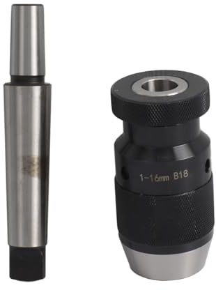 Fayelume Drehfutter, MT3 B18 Bohrfutter, 5/8 Kapazität Manuelle Handbohrmaschine für Bohrmaschinen, Fräsmaschinen, Drehmaschinen und Bohrmaschinen
