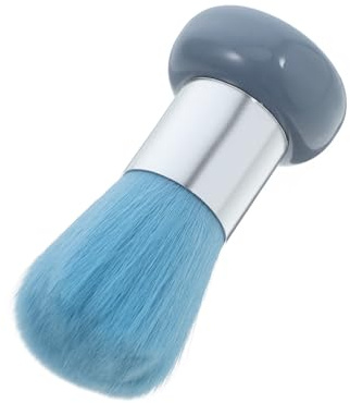 NIYANGLE Nail Dust Brush Soft Bristles Nail Art Brush for Cleaning Fingernails and Powder for Manicure and Supplies