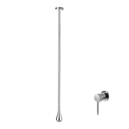 BiaoTeng Concealed Basin Mixer Tap Wall Mounted Hot and Cold Single Handle Bathroom Sink Taps Brass Silver