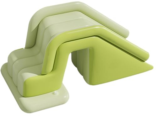 Mixnexorad Tobogán Inflable para Piscinas | Deslizador Plegable Infantil para Alberca | Rampa Antideslizante para Reuniones Familiares De Niños Y Niñas En Parques Acuáticos Comunitarios Playas