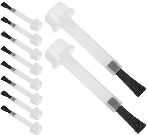 Generic Juego de 50 Pinceles de Repuesto para Esmalte de Uñas de Gel Líquido, Desechables, Cerdas Suaves, 11x45 Mm, Aplicador Nutritivo para Manicura Profesional y Cuidado de Uñas en Gel
