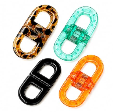 Higijapuf 4 piezas pinzas magnéticas para el cabello para mujer, clips magnéticos sin marcas, accesorios para el cabello, pinzas pequeñas para peinados diarios, clip suave para cabello fino y grueso
