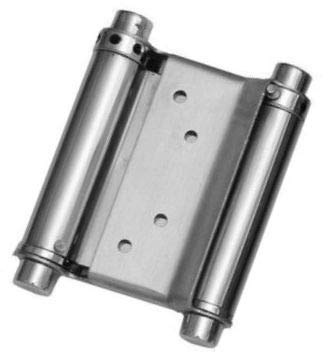 Gummiprodukt Pendel Edelstahl Pendeltürscharnier 8 verschiedenen Modellen (Doppel 73mm)