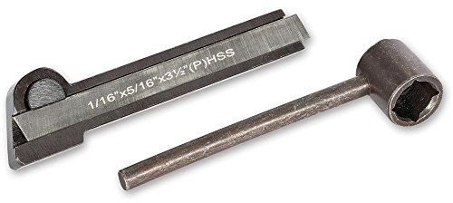 New Lathe Parting Tool Cut Off with HSS Blade 1/16x 5/16 x 3.1/2 with Wrench