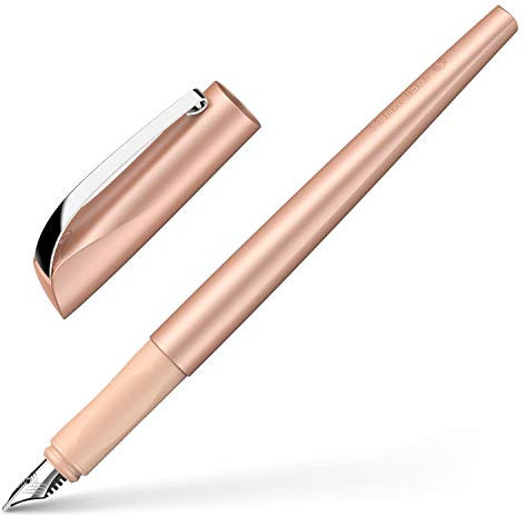 Schneider Callissima Penna Stilografica per Calligrafia, Rosa (Albicocca), 1.1 mm