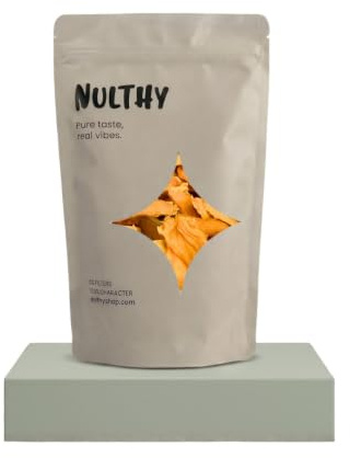 NULTHY Tiras de Mango BIO Sin Azúcar, 1kg | BIO, Vegano, Alto en Fibra