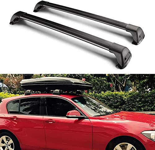 JIMORY 2 Stück Auto Relingträger Dachträger Crossbar, für BMW 2 Series F22 Coupe 2014-2017 Querträger Lastenträger Fahrrad DachbüGel Gepäckträger