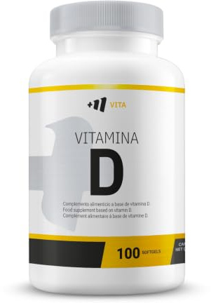 MASmusculo - Vitamina D - 100 Softgel - Ayuda al Cuerpo a Absorber el Calcio - Contribuye al Mantenimiento de los Huesos - Fortalece el Sistema Inmunitario - Bote para 3 Meses