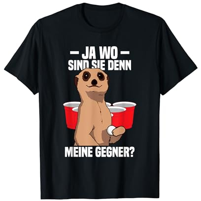 Meine Gegner Beer-Pong Bierpong T-Shirt