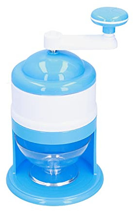 ANKROYU ABS Ice Crusher, Shaved Ice Machine, Handheld Mini Ice Shaver, Portable Compact Ice Crusher, Multipurpose Ice Shaver for Household