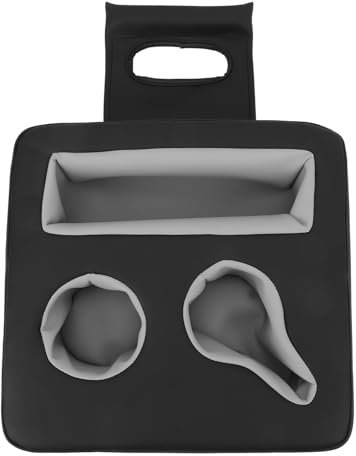 HUASON Cuscino Portabicchieri per Divano, Versatile Vassoio Portabicchieri per Sedili Posteriori, Supporto per Telecomandi per Divani per Barche Camper