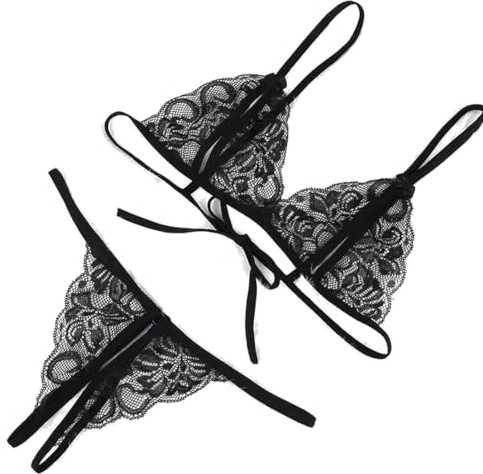 1 Satz BH Damen Set Spitze Dessous, sexy Teddy Bodysuit, verstellbare Lace Unterwäsche