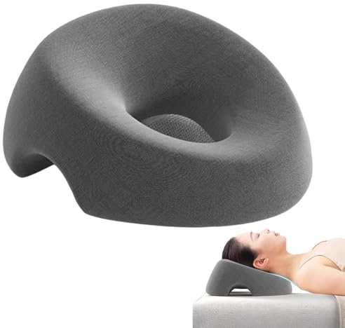 Calenxy Massage-Gesichtswiegenkissen, Kopfkissen mit Loch aus U-Förmiges Massage Kopfstütze, Massagekissen für zu Hause, Gesichtskissen Kopfstütze für Bett Massagetisch für Spa Salon Massagebett
