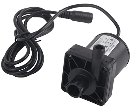 Cocoarm Pompe Submersible DC 4212B, 12V de Petite Pompe à Eau à Petite Taille avec Moteur sans Balais pour Aquarium, Circulation de la Fontaine de Jardin, Utilisation Multifonctionnelle Telle que