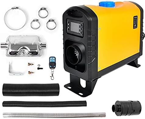 Chauffage de stationnement portable avec télécommande LCD pour véhicules, bateaux et camping-cars – Solution de chauffage efficace
