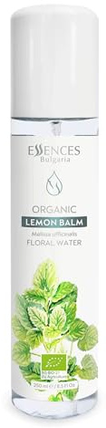 Essences Bulgaria Acqua Floreale di Melissa Biologica 250ml | Per pelle grassa e incline all'acne | Tonico viso riequilibrante | Ottimo dopobarba | Senza alcol | 100% puro e naturale