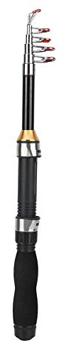 Alomejor portable fishing rod,compact versatile mini telescopic travel rod,telescopic fishing rod,for outdoor adventurers campers anglers on trips