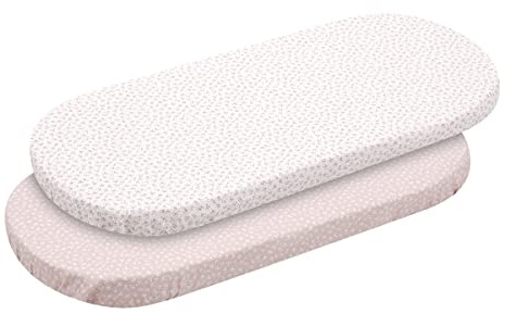 Cambrass - Bajera Moises/Carro Pack 2 Ud. 35x80x7 cm Liberty Rosa