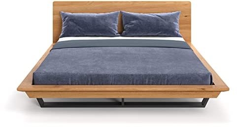 Danzz Loft-Bett Nova Slim aus Massivholz und Metall für das Schlafzimmer – modern und elegant, 200x220 cm