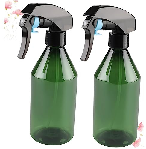 2 botellas pulverizadoras para el pelo, botella de spray para el cabello, botella de spray vacía, botella pulverizadora para plantas, herramienta de peluquería, recipiente de agua,