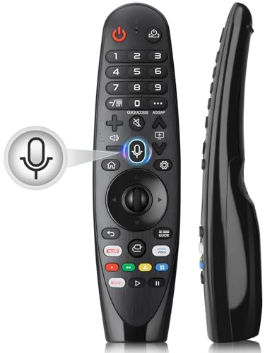 Telecomando per LG-Smart-TV,Universale per Originale Magic AKB75855501 MR19BA MR20GA MR21GA MR22GA MR23GA,con Puntatore e Funzione Vocale