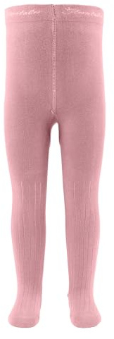 Sterntaler Unisex babystrumpbyxor ribba, Matt rosa, 128