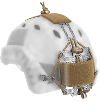 Taktische Helm Batterietasche, Leichte Akku Tasche für Taktische Helme, Taktische Helmzubehör Tasche, Verstellbares Helm Gegengewichtspaket für PVS-31 und GPNVG