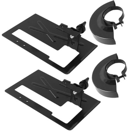 TOPBATHY 2sets Angle Grinders Wheel Protective Covers Cutting Bracket Dust Guards for Grinder Safety