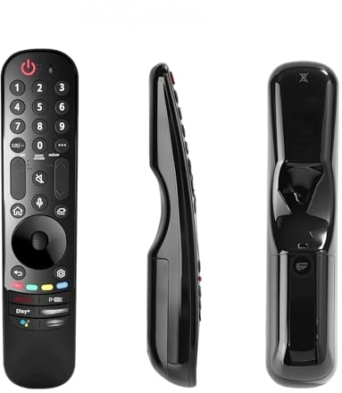 Magic Fernbedienung für LG-Smart-TV, Universell für Ersatz Fernbedienungen MR21GA MR22GA MR23GA MR24GA, geeignet für LG 2018-2024 UHD OLED QNED NanoCell 4K 8K Smart TV, mit Zeiger und Sprachfunktion
