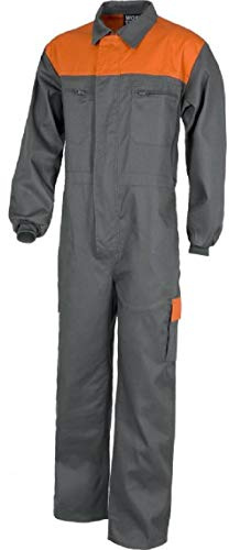 Mono de Trabajo - Buzo con Cuello Camisero