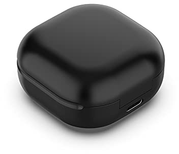 Ladehülle Ersatz für Samsung Galaxy Buds Live SM R180, Ladestation mit Kabel (schwarz, ohne Ohrhörer)