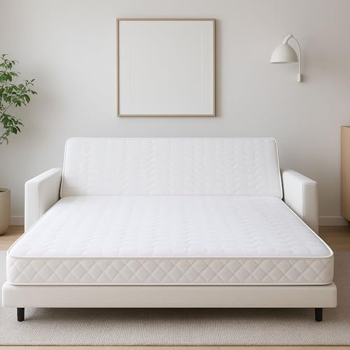 Literie Julien Matelas 140x190 cm Ferme pour Tous Bz x 15 cm Ressorts ensaches + memoire de Forme - Dim Assise 60 cm - 5 Zones de Confort - Haute Resilience -