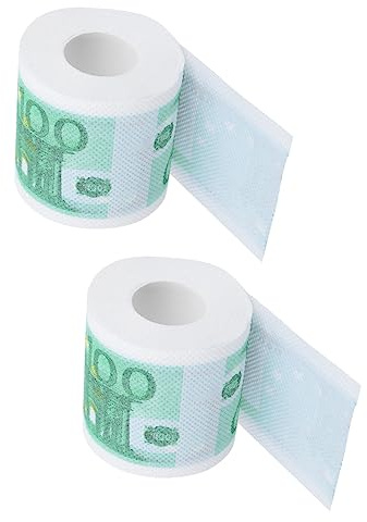 Healvian 2rotoli Carta Igienica Stampati Tovaglioli Di Carta Usa e Getta Per Sala Da Pranzo Cucina e Feste